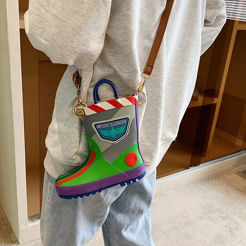 Сумка на плечо в лесном стиле мягкая дождевая обувь забавные дизайнерские
