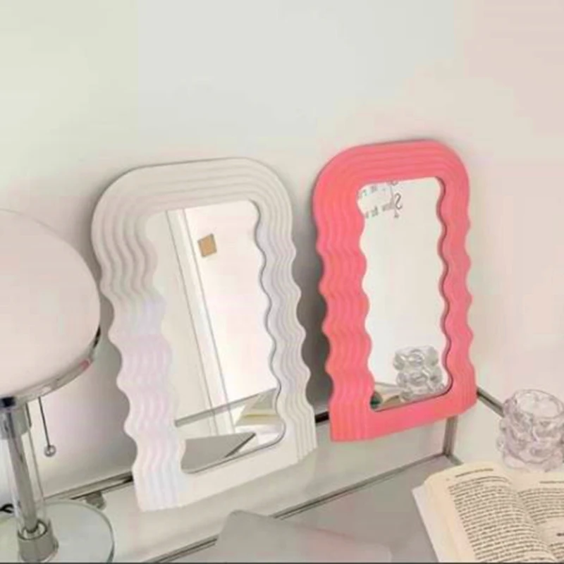

USB Charging Mirror Front Light USB Magic Crown Makeup Mirror LED Three-tone Light Touch Fill Light Mirror Birthday Holiday Gift