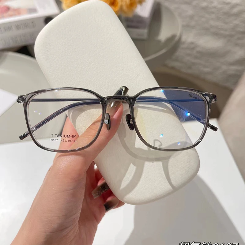MOMOJA Новые Титановые оправы для очков ретро круглые брендовые дизайнерские очки