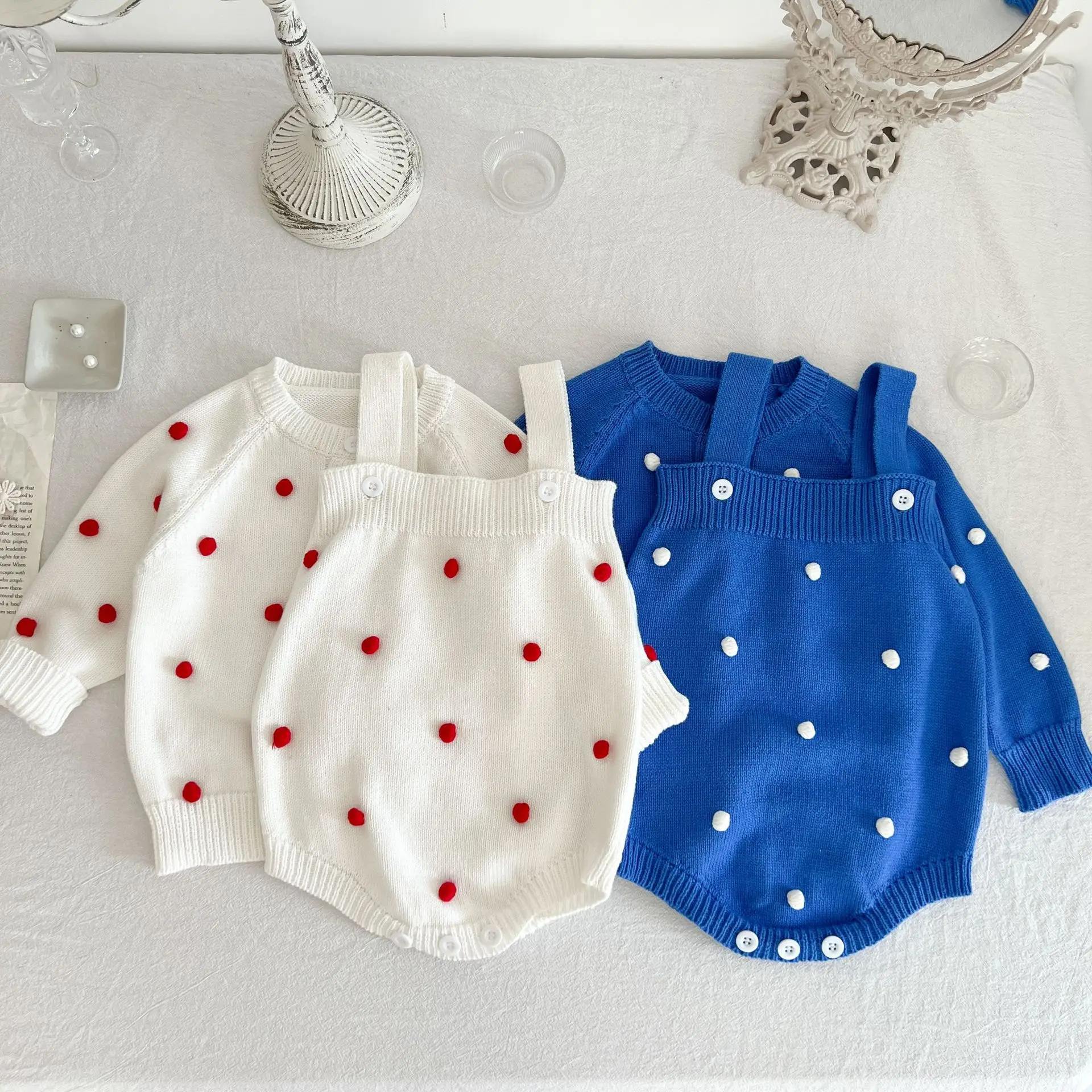 

Winter Baby Boys Clothes Sets Autumn Long Sweaters Jakcets+Bodysuits Newborn Infant Cotton 2pcs Outfits 0-3Y Children's Costumes