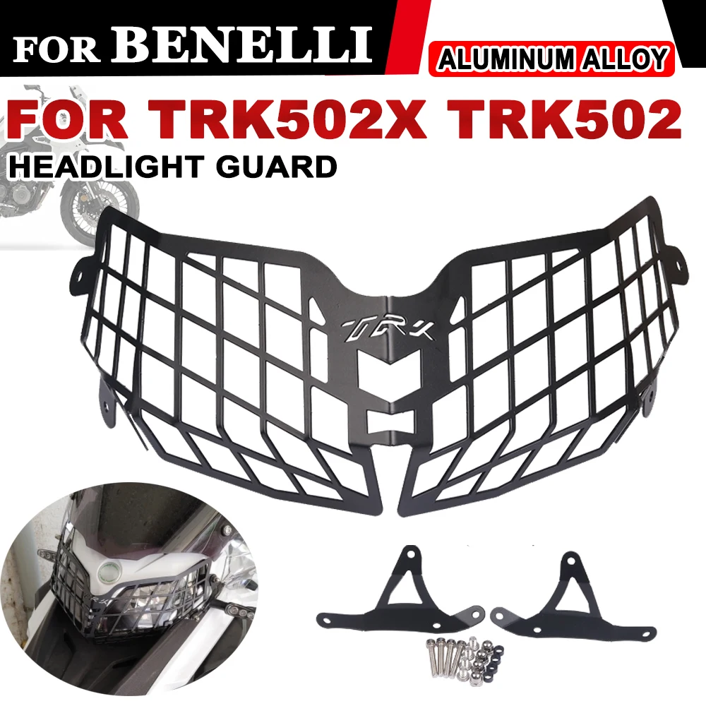

Motorcycle Headlight Protector Guard Grille Cover For BENELLI TRK 502 502X 502 X TRK502 TRK502X 2018 2019 2020 -2023 Accessories