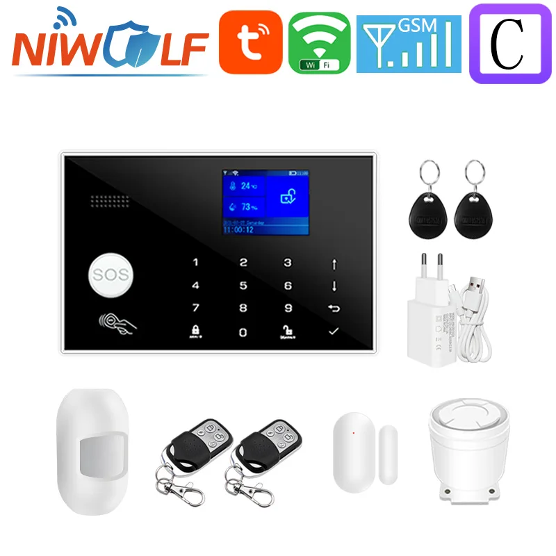 

Сигнализация NiWoolf Tuya WiFi GSM