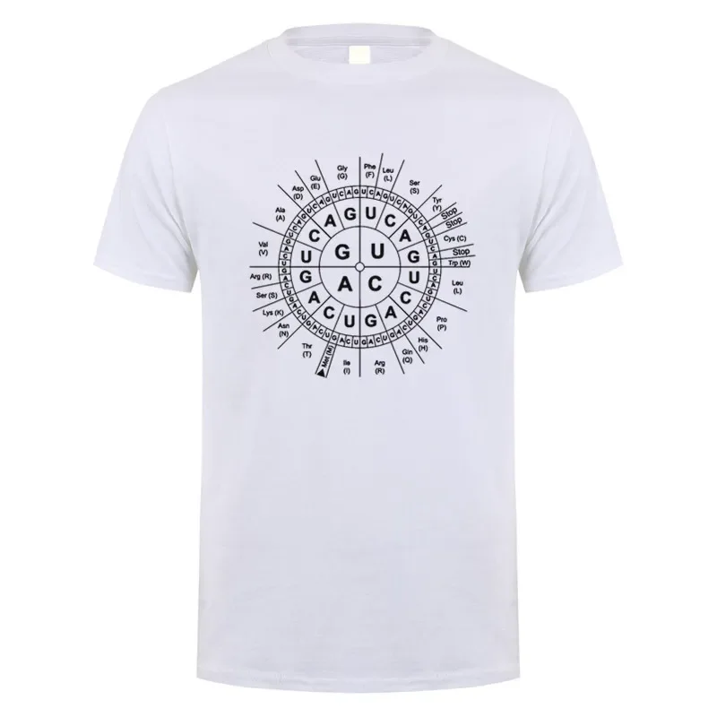 Биология генный код солнце летний смешной научный Юмор с коротким рукавом