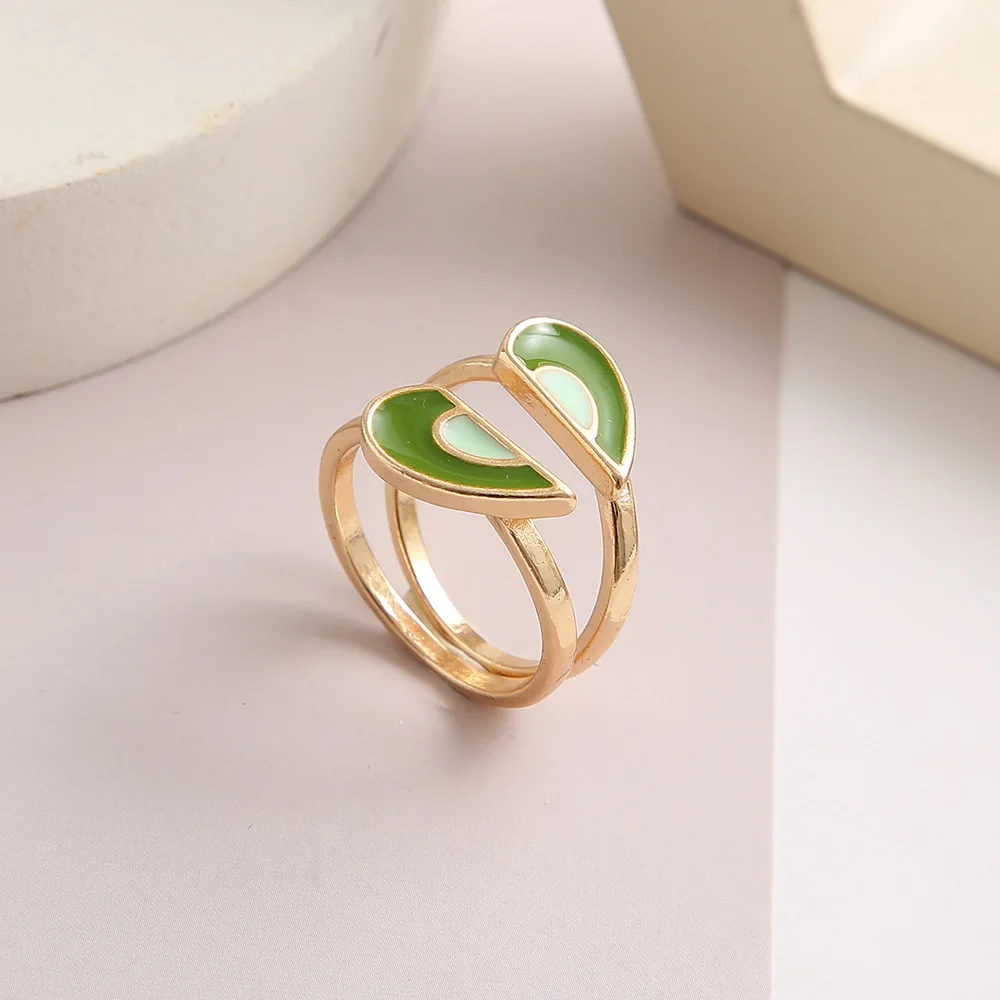 

Heart LOVE Women's Ring couples matching Aestethic Boho Jewelry 2022 Trend Free Shipping Gift Female Accessories GaaBou