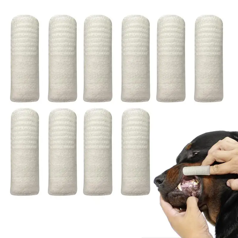 

Dog Super Soft Pet Finger Toothbrush Teeth Cleaning Bad Breath Care Dog Toothbrush Pet Toothbrush Dog Cat Cleaning Supplies