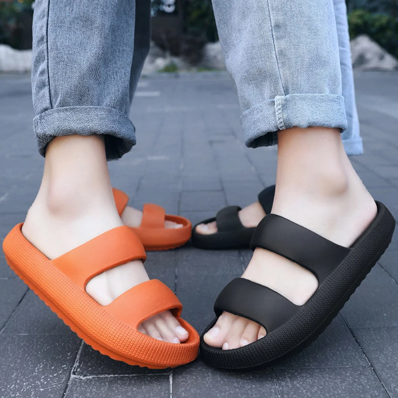 

2022 Summer Women Slippers Light Fashion Outdoor Slide Men Sandals Breathable EVA Casual Indoor Couple Beach Shoes Free Shipping