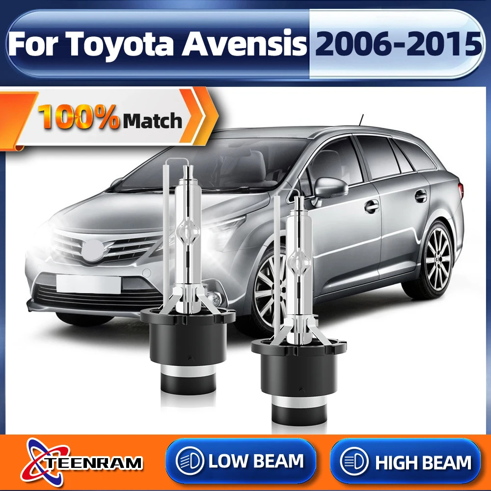 35 Вт HID D4S 6000K лампа для фар ксеноновый автомобильный свет Toyota Avensis 2006-2008 2009 2010 2011 2012