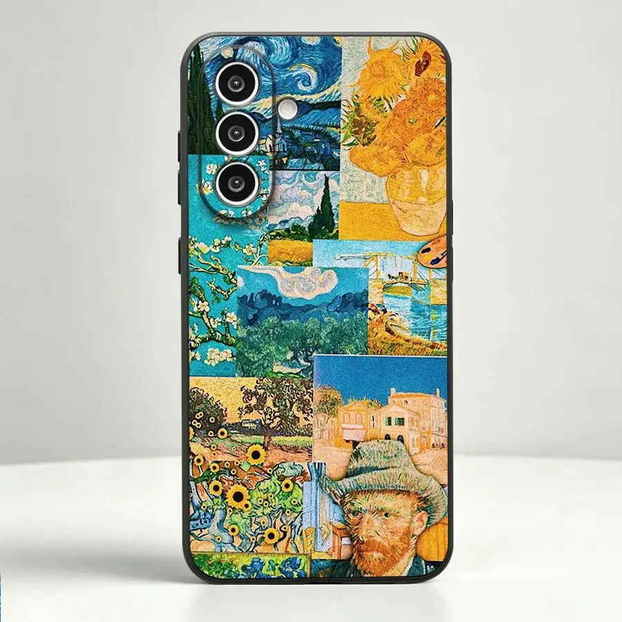 Фото Чехол для телефона Van Gogh Floral Garden для Samsung Galaxy A23 A52 A36 A05 A37 A06 A25 A16 A73 A51 A57 A15 A53 A17 A55 A50 A41 №2
