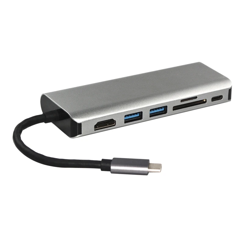 

Док-станция с разъемом USB Type-C 7 в 1