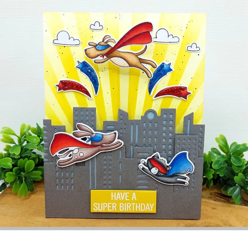 

Metal Cutting Dies 2022 New Modern Buildings Scrapbooking Stencil Craft Card Making Supplies Paper Embossing Flder Mold