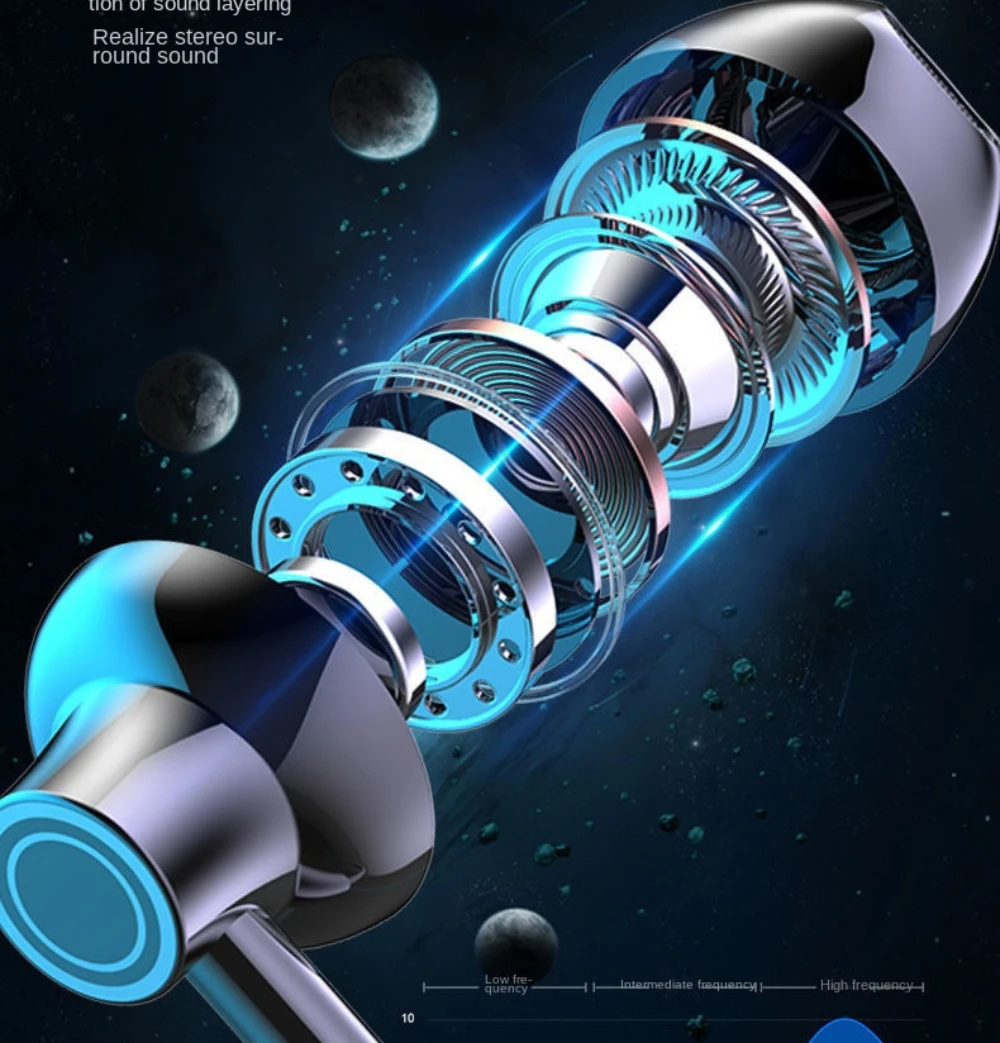 Беспроводные наушники с микрофоном шейным ободом