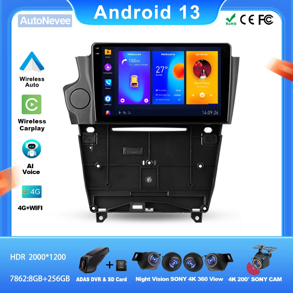 

Android For Citroen DS4 DS5 DS6 DS 5LS 2014 - 2018 Car Auto Carplay Radio Stereo Multimedia Player Navigation Head Unit Dash Cam