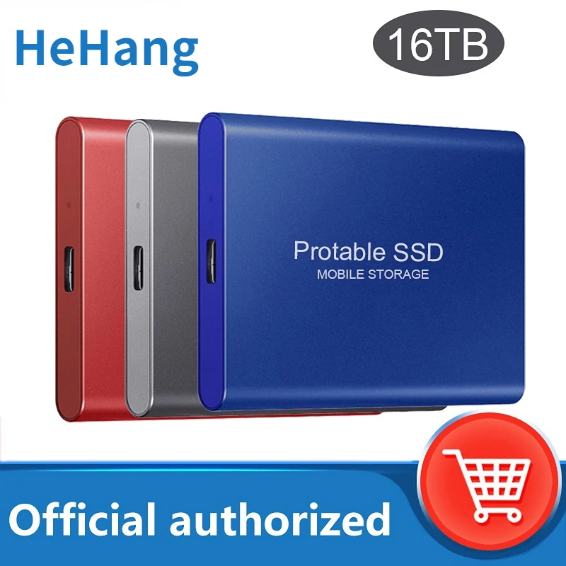 Original  Portable External Hard Drive Disks USB 3.1 6TB SSD Solid State Drives For PC Laptop Computer Storage Device
