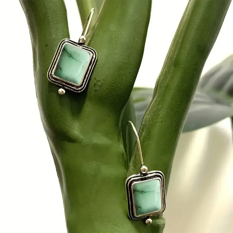 Богемные серьги из цинкового сплава