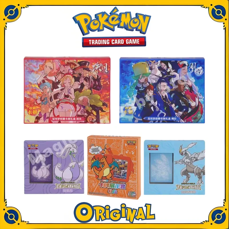 Оригинальный чехол для карт Pokemon PTCG упрощенный китайский 7 0 храбрости и