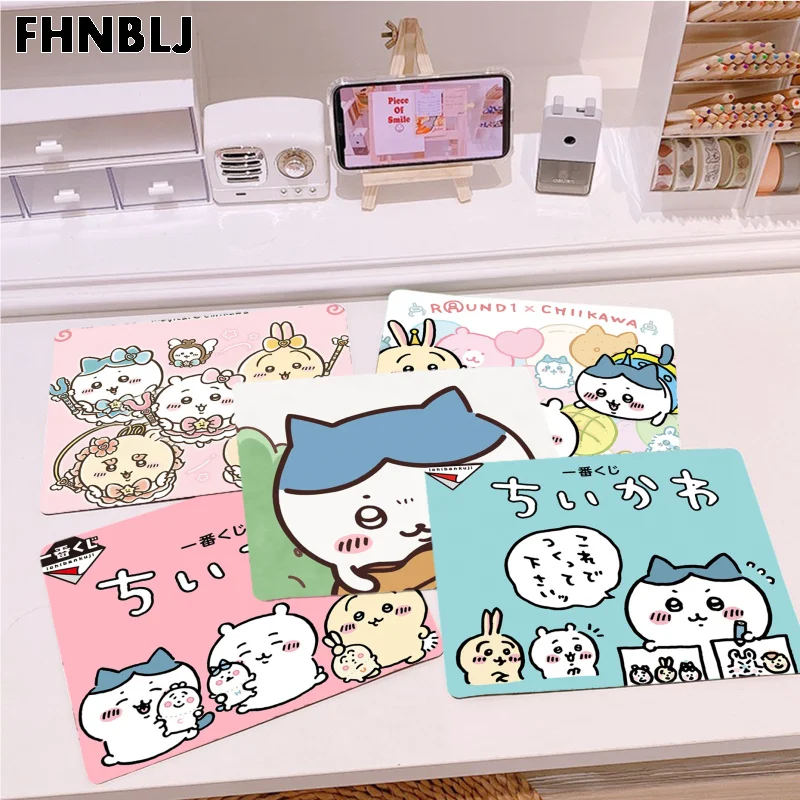 

Cute Chiikawa Mousepad Custom Skin Thickened Mouse Pad Gaming Keyboard Table Mat Office Supplies Decor For Teen Girls Bedroom