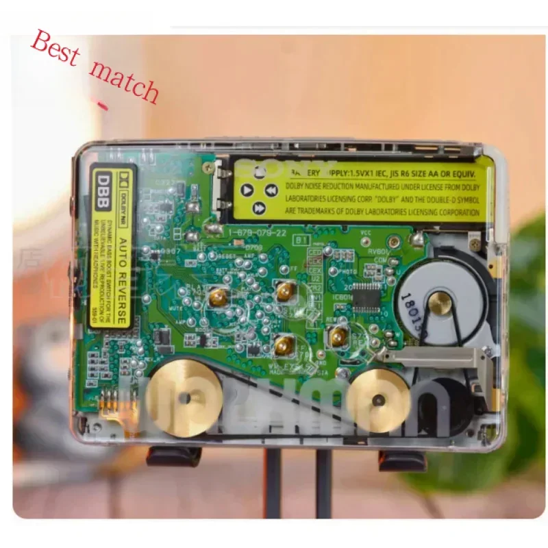 Фото Для SONY WALKMAN EX615 EX610 ультратонкий старый ретро прозрачный корпус для одиночной игры №5