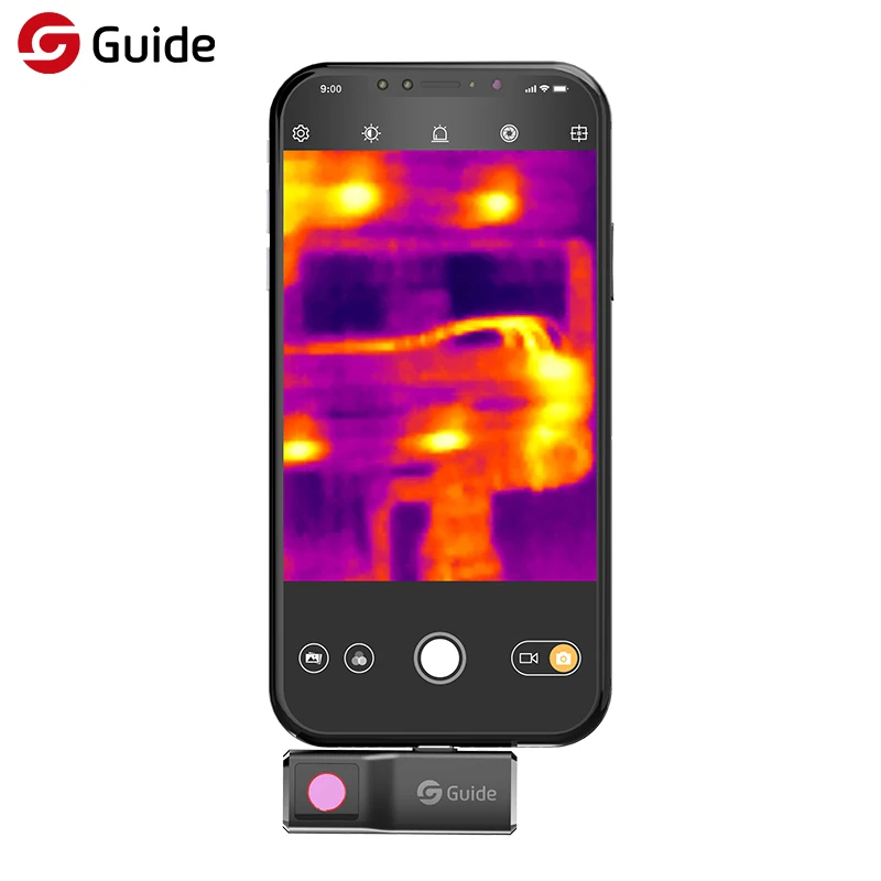

Mini Guide Mobir Air Type-C Smartphone Thermal Imaging Camera for Daily Needs 120X90 Resolution