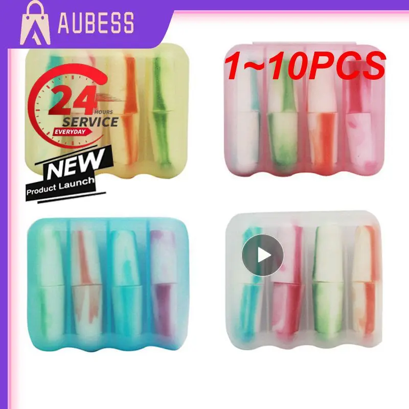 

1~10PCS Soft Earplug Sleep Noise Prevention Mute Earplugs Study Sleeping Sound Insulation Snore Noise Reduction Improve Sleep