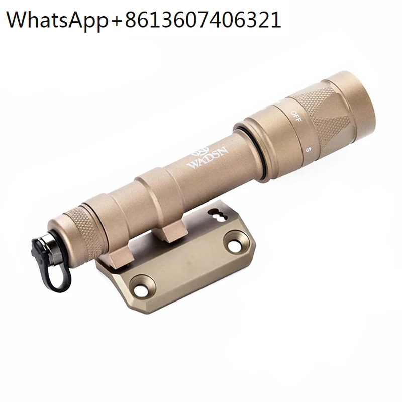 

M600M300 flashlight base extension bracket side mounted side mounted Watson flashlight accessory modification guide rail