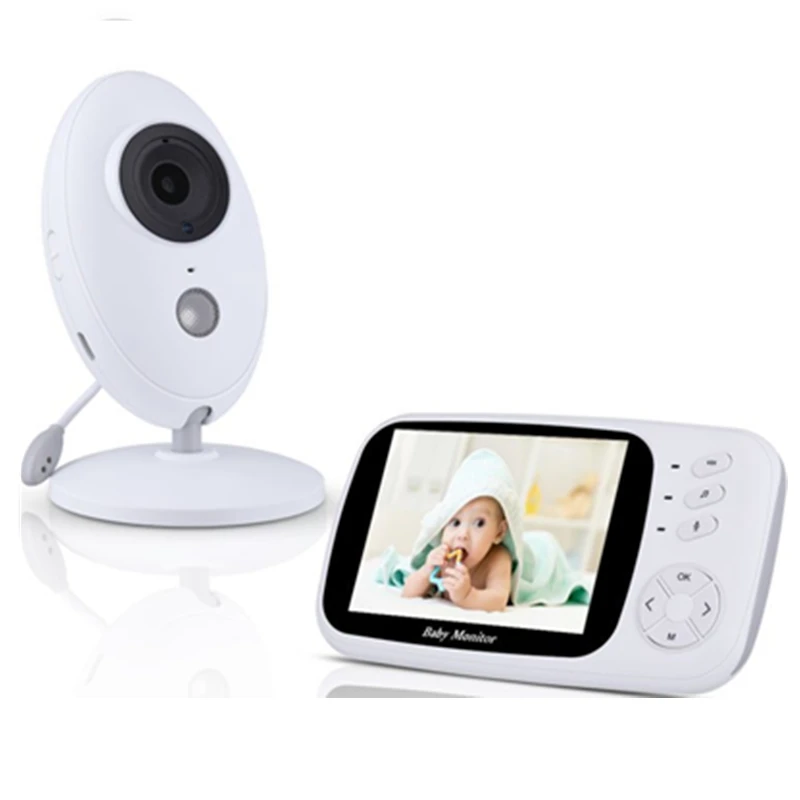 

3.5 inch Wireless Video Color Baby Monitor portable Security Baby Nanny Camera IR LED Night Vision intercom BabySitter