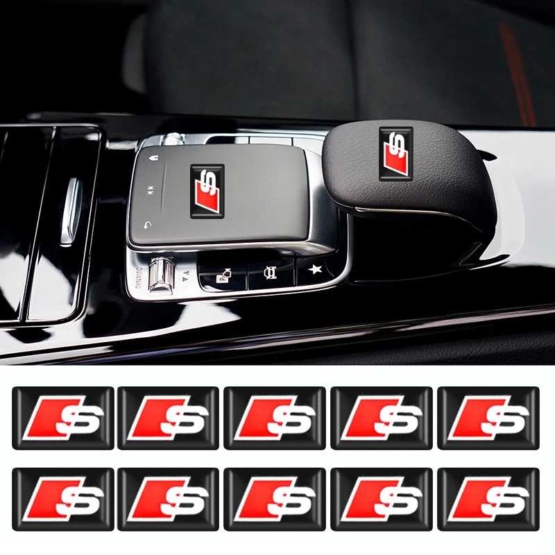 Наклейки на автомобильные диски для Audi RS Sline RS3 RS4 RS5 RS6 RS7 S4 S6 A4 A5 A6 A3