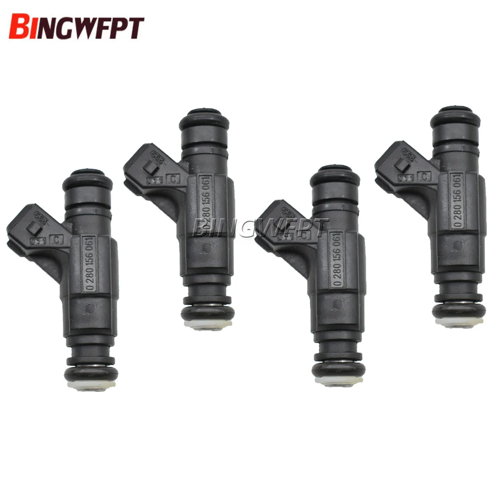 

4 шт./лот новый топливный инжектор для Audi TT V olkswagen Golf J-etta Beetle OEM 0280156061 06A906031BA