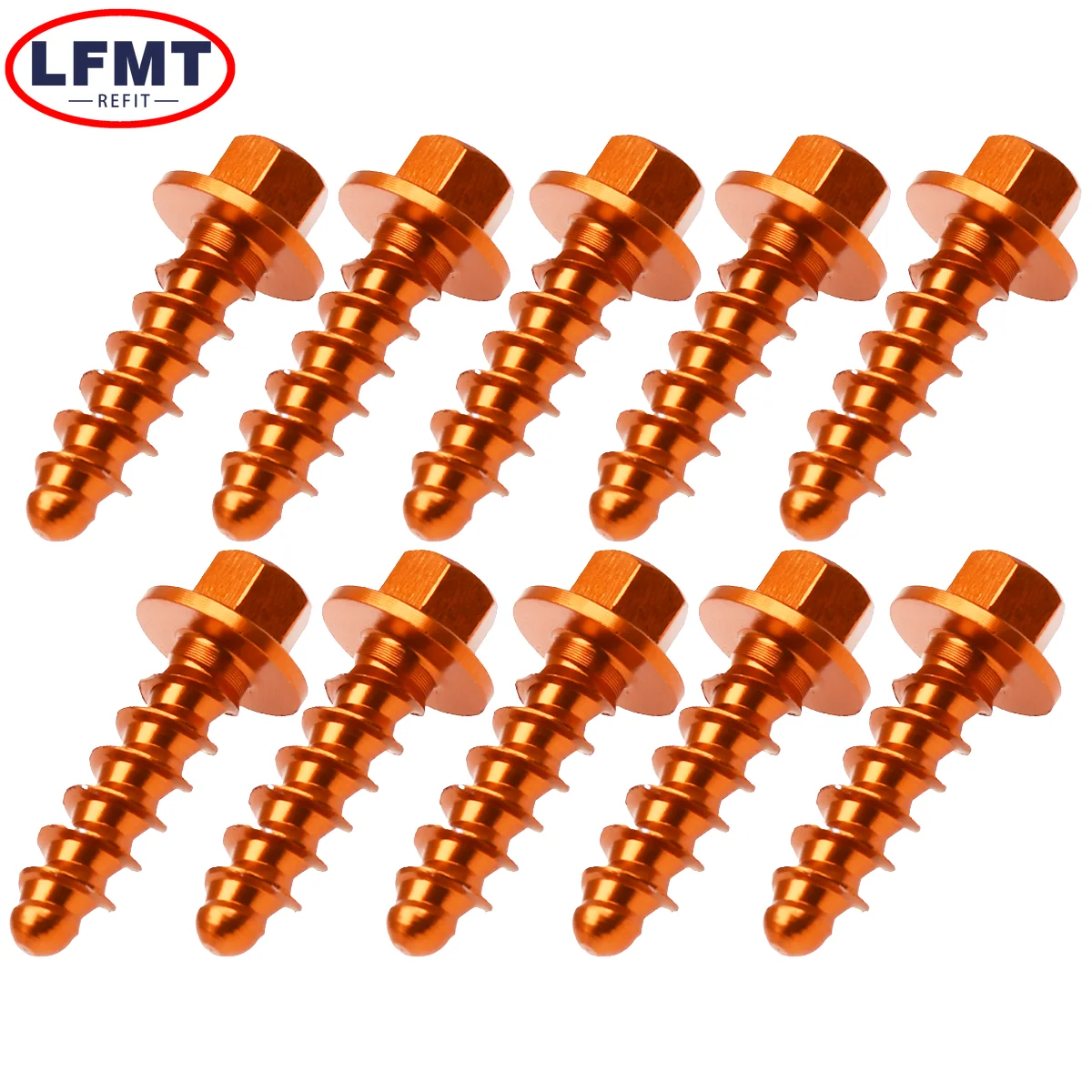 Комплект алюминиевых саморезов с ЧПУ для мотоцикла KTM EXC EXCF XCW SX SXF XCFW Husqvarna FE TE FC TC FX