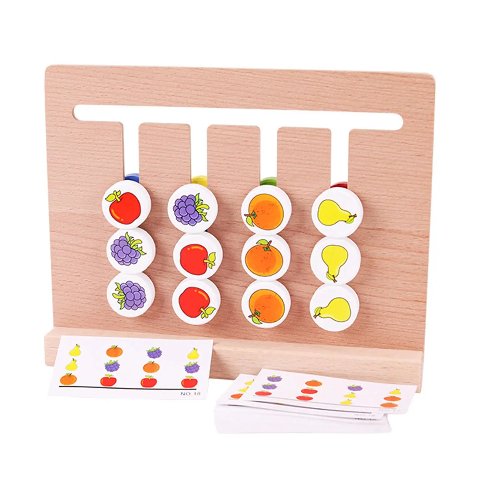 

Early Childhood Education Matching Logical Game Double Sided for Girls Boys
