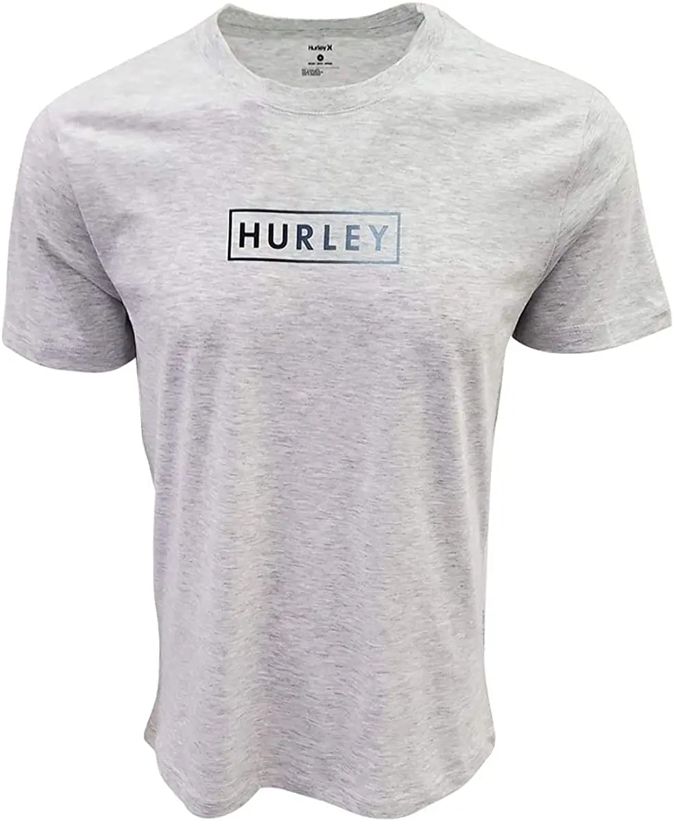 Hurley Men's Boxed Logo Graphic T-Shirt