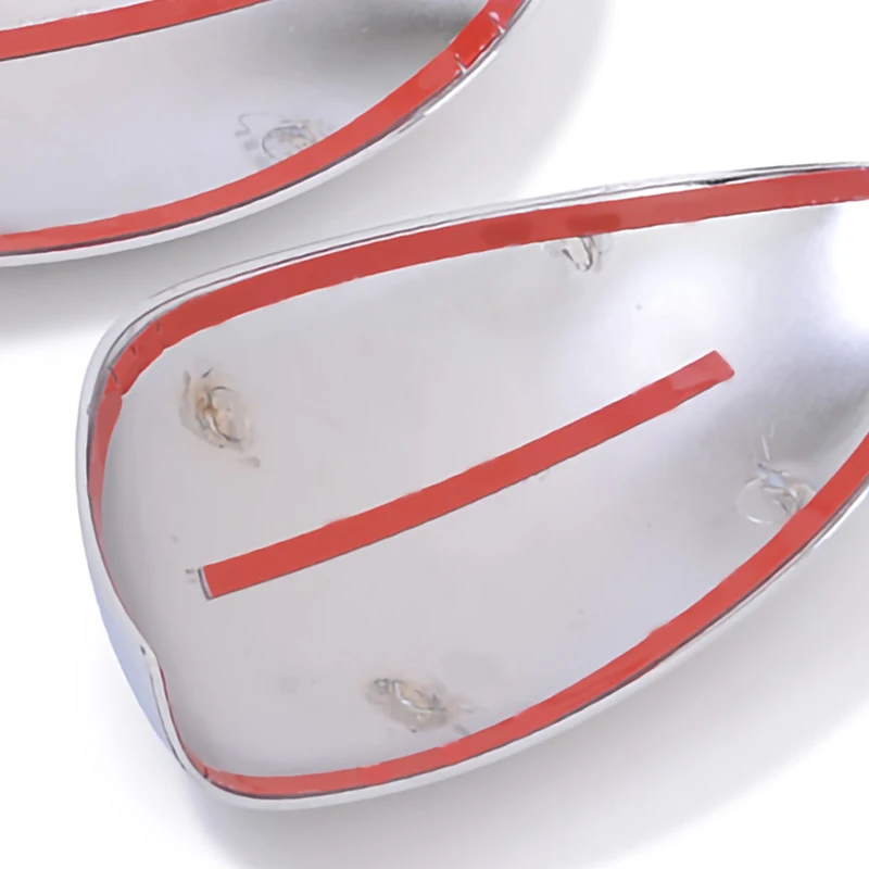 Боковые зеркала двери автомобиля хромированная накладка крышка заднего вида для