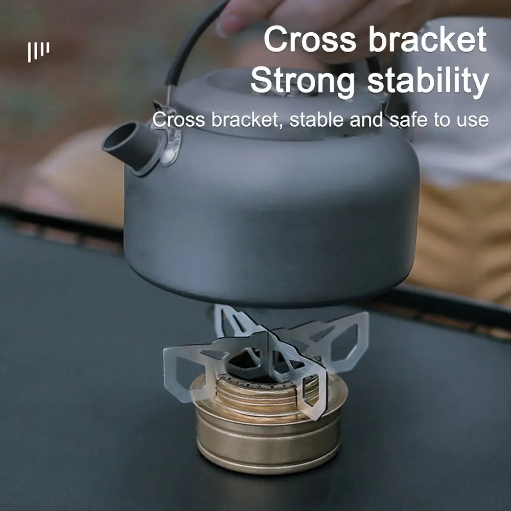 

Кухонная посуда аксессуары для кемпинга подставка для посуды аксессуары для плиты Крестовая Подставка Кронштейн для плиты подставка для плиты