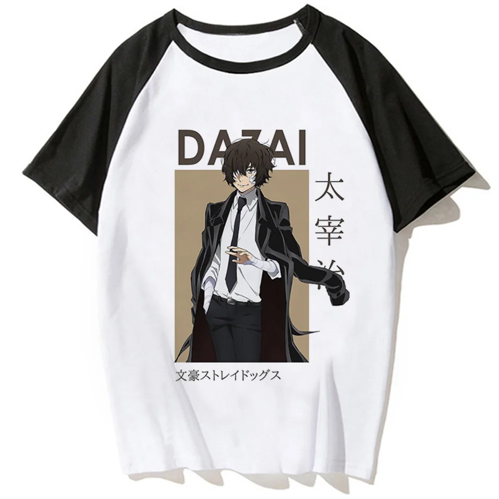 Женская футболка Dazai женская уличная одежда для манги в стиле Харадзюку