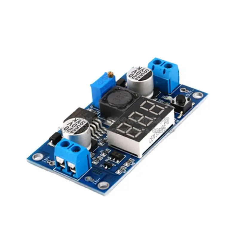 

DC-DC бустерный модуль напряжения цифровой дисплей LM2577 печатная плата 3A выход
