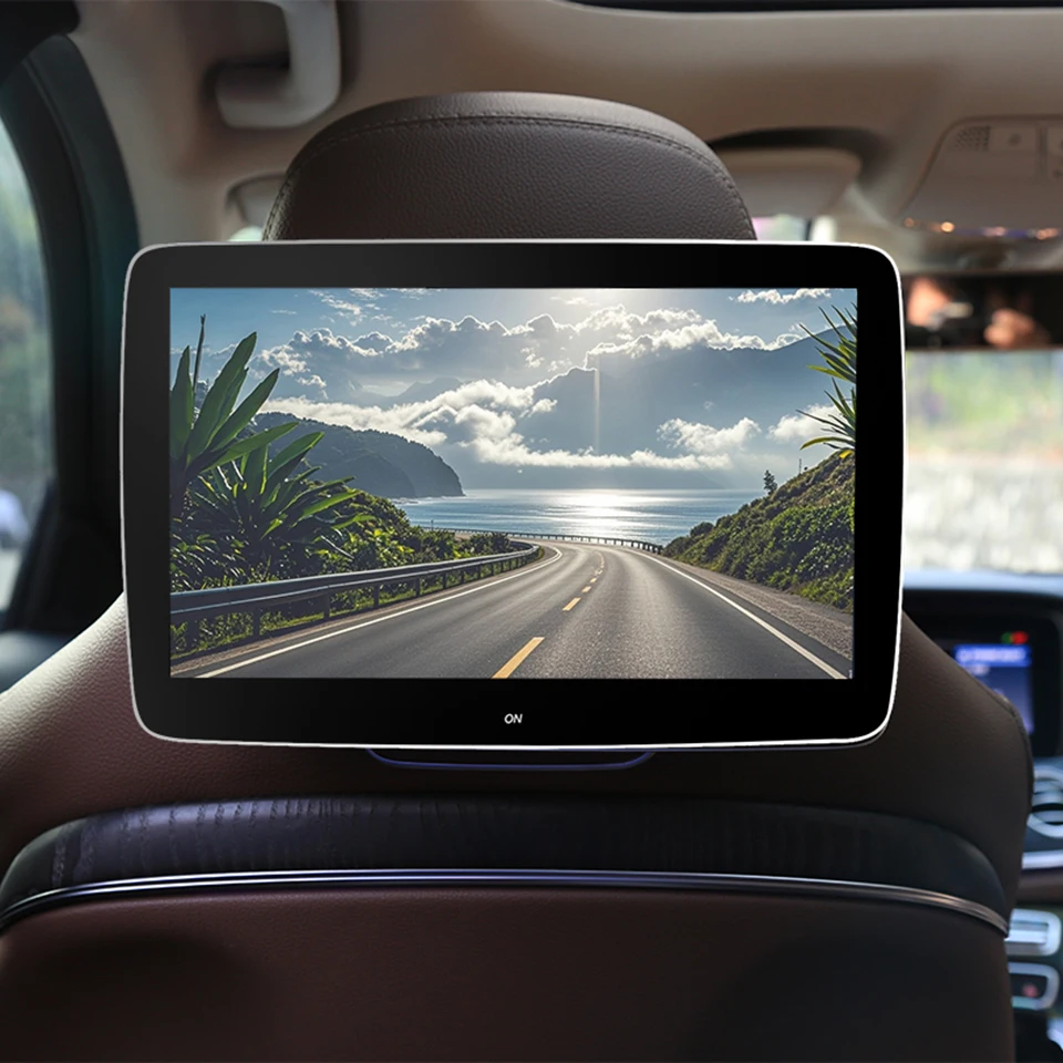 Фото Дисплей монитора подголовника IPS Android Сенсорный экран Plug and Play для Mercedes Benz Автомобильный плеер на заднее сиденье Видео FM BT AirPlay HDMI №3