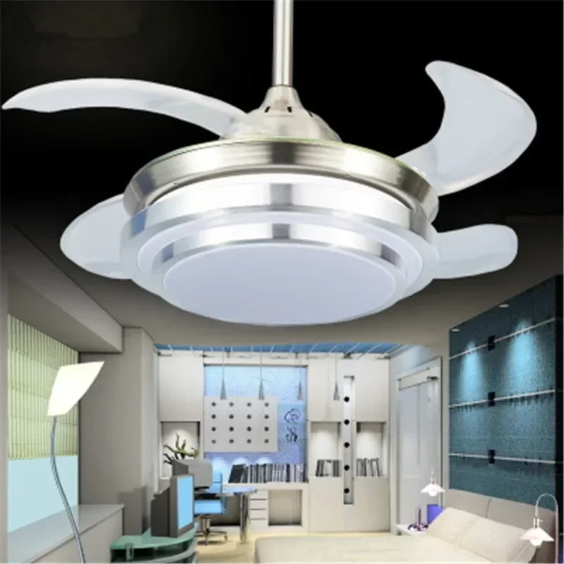 Современный потолочный вентилятор для помещений современный золотистый