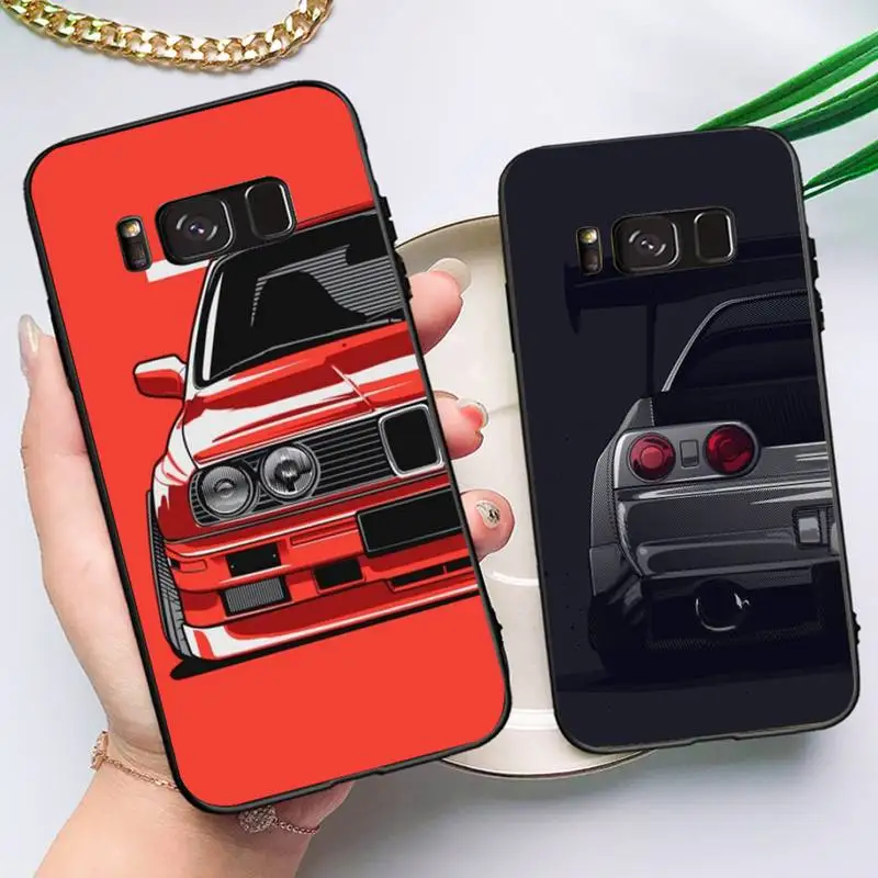

Japan J-JDMs Sports Cars Comic Phone Case for Samsung Note 5 7 8 9 10 20 pro plus lite ultra A21 12 72