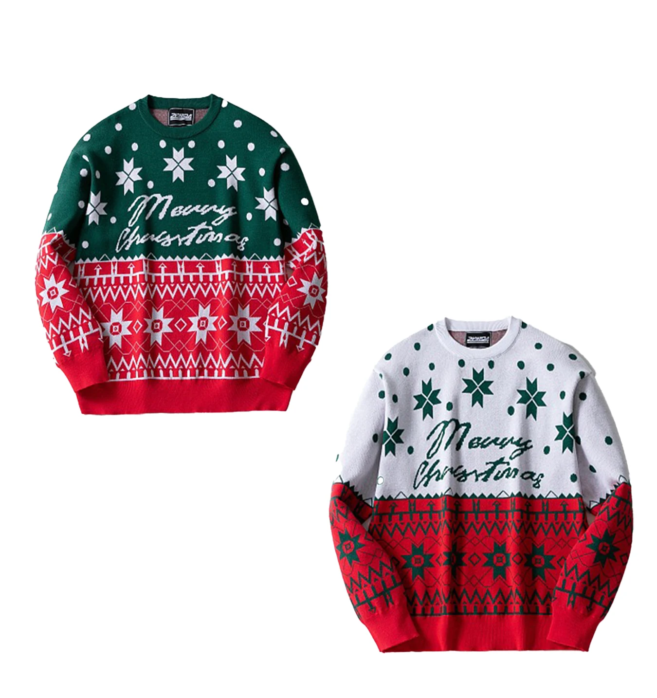 Новый свитер для рождественской вечеринки модный уличный рождественский