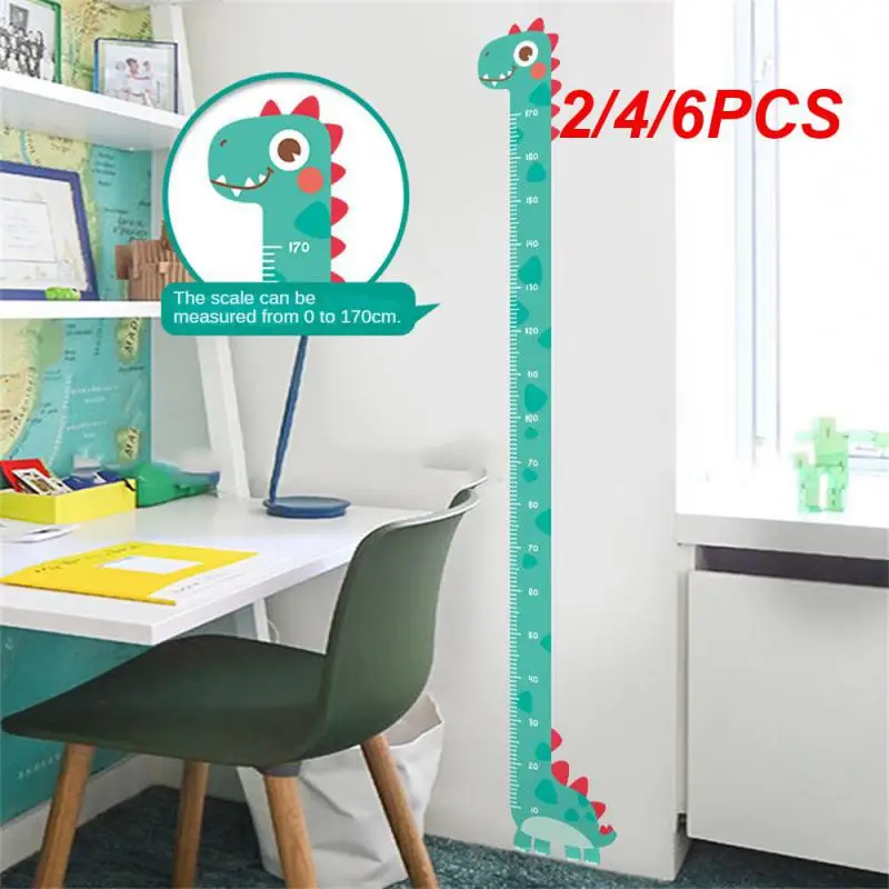 

2/6 шт., детские наклейки на стену с изображением динозавра