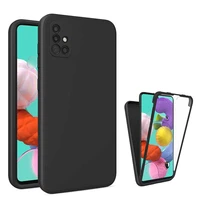 heouyiuo 360 full coverage soft case for samsung galaxy a51 phone case cover