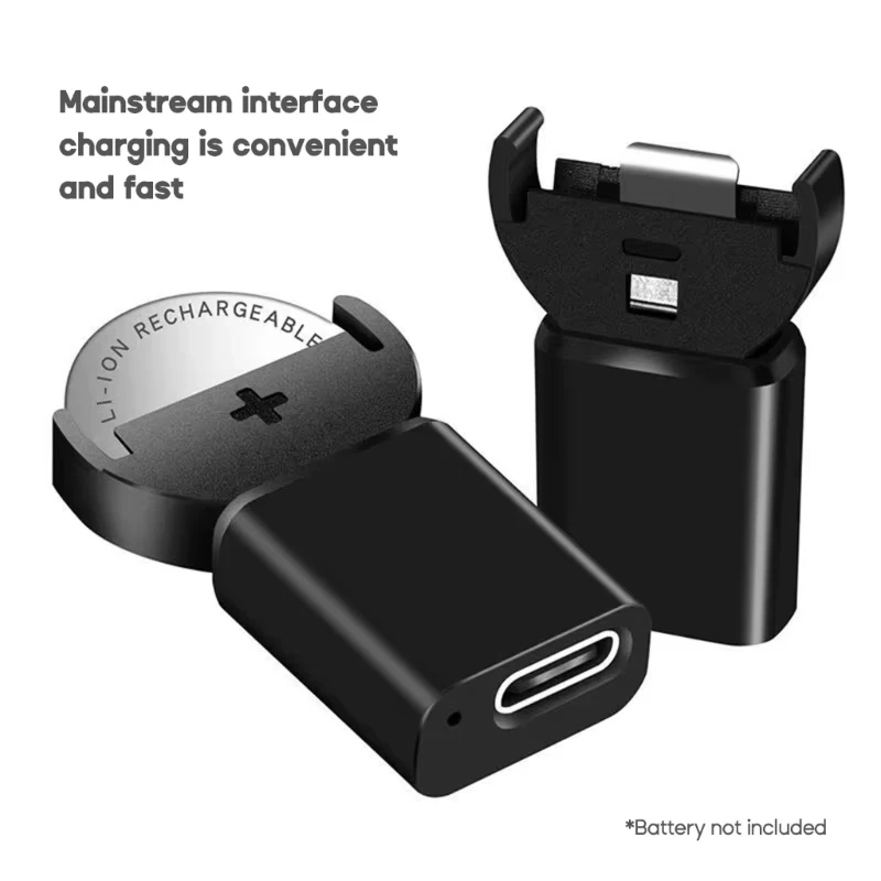 Фото Разъем USB Type-C, литий-ионный LIR2032 LIR2025 ML2032 ML2025 CR2032, адаптер для батарейки-таблетки, зарядное устройство 2032, зарядные устройства для быстрой зарядки №1