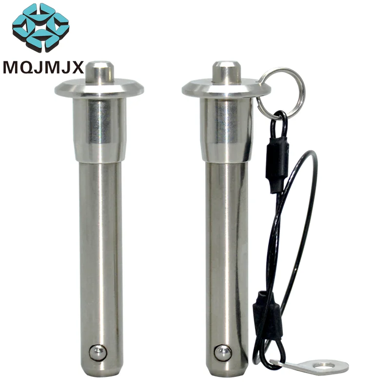 

MT171a free shipping Ball Lock Pin Button Type Quick Release Pins with Ring Quick Pull Lock Pin dia 5/6/8/10/12/16/20 1PCS