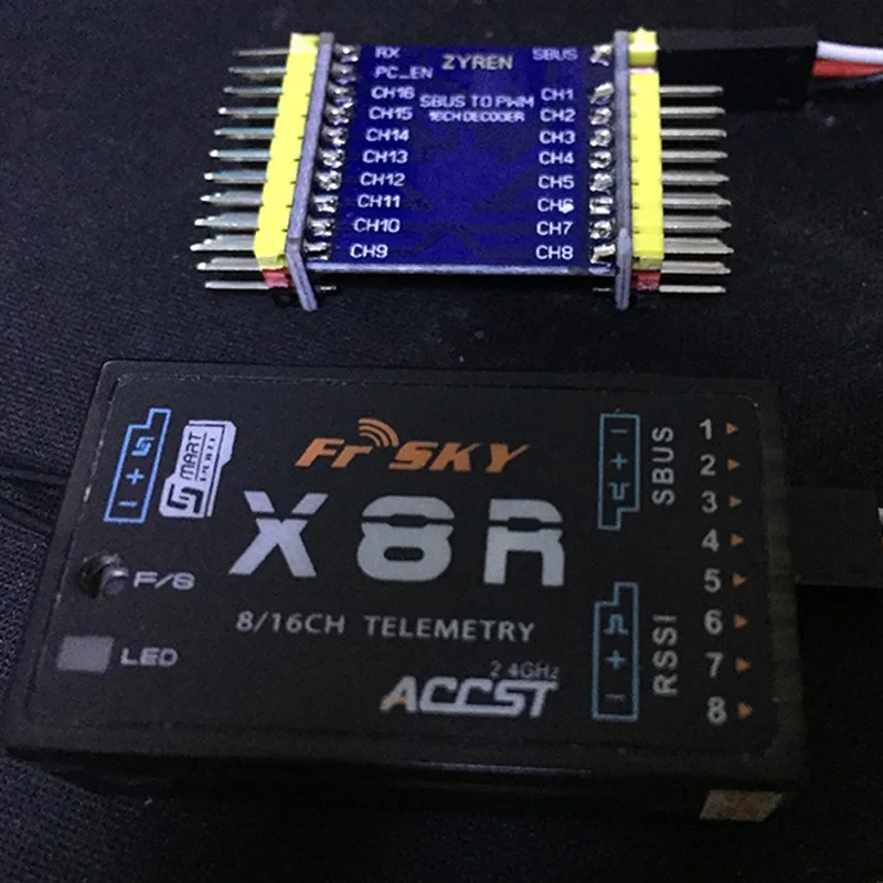 16-канальный преобразователь сигнала для Futaba Frsky X8R RXSR RC ...