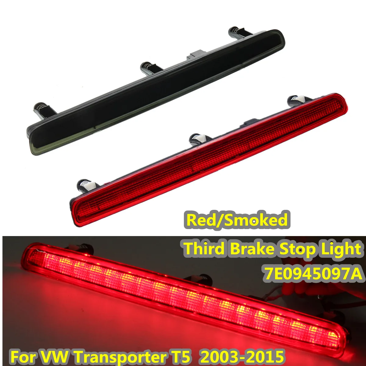Дополнительная Тормозная фонарь для VW Transporter T5 2003-2015 7E094509 7A