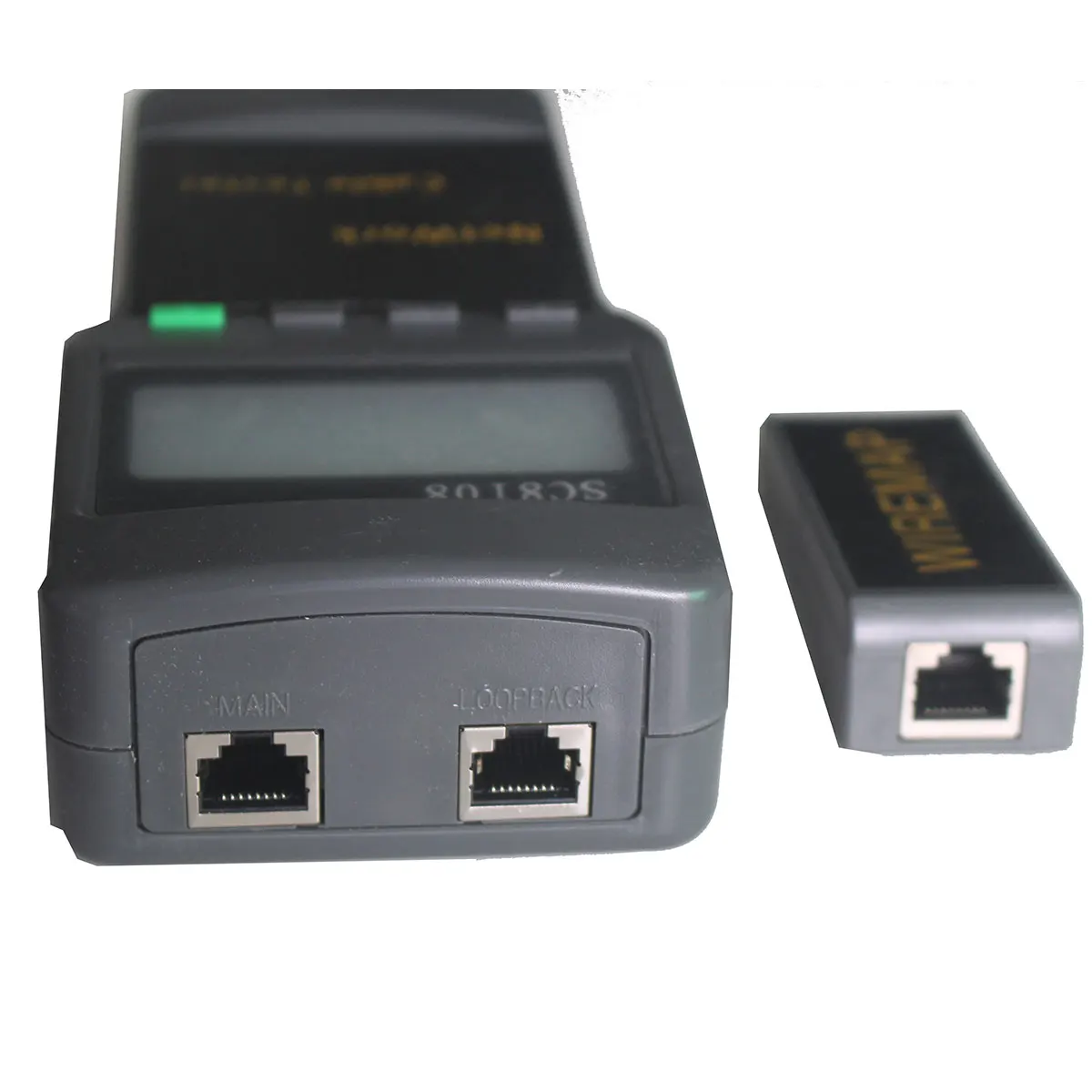 SC8108 Portable NetworkTester &LAN Phone Cable Tester Meter With LCD Display RJ45 Cat5e Cat6 UTP