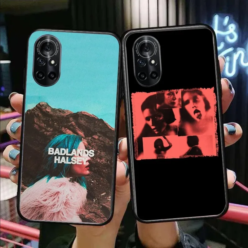 Badlands Halsey Phone Case For Honor 50 20 Pro 7C 10i 8A 8X V40 30 20 X30 20 Magic 2 Soft Black Phone Cover