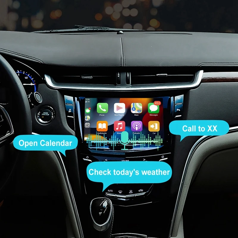 Wireless Carplay Adapter Android Auto Car Smart TV Box External Module