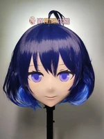 nfd006customize full head quality handmade femalegirl resin cute japanese animego cartoon character kig cosplay kigurumi mask