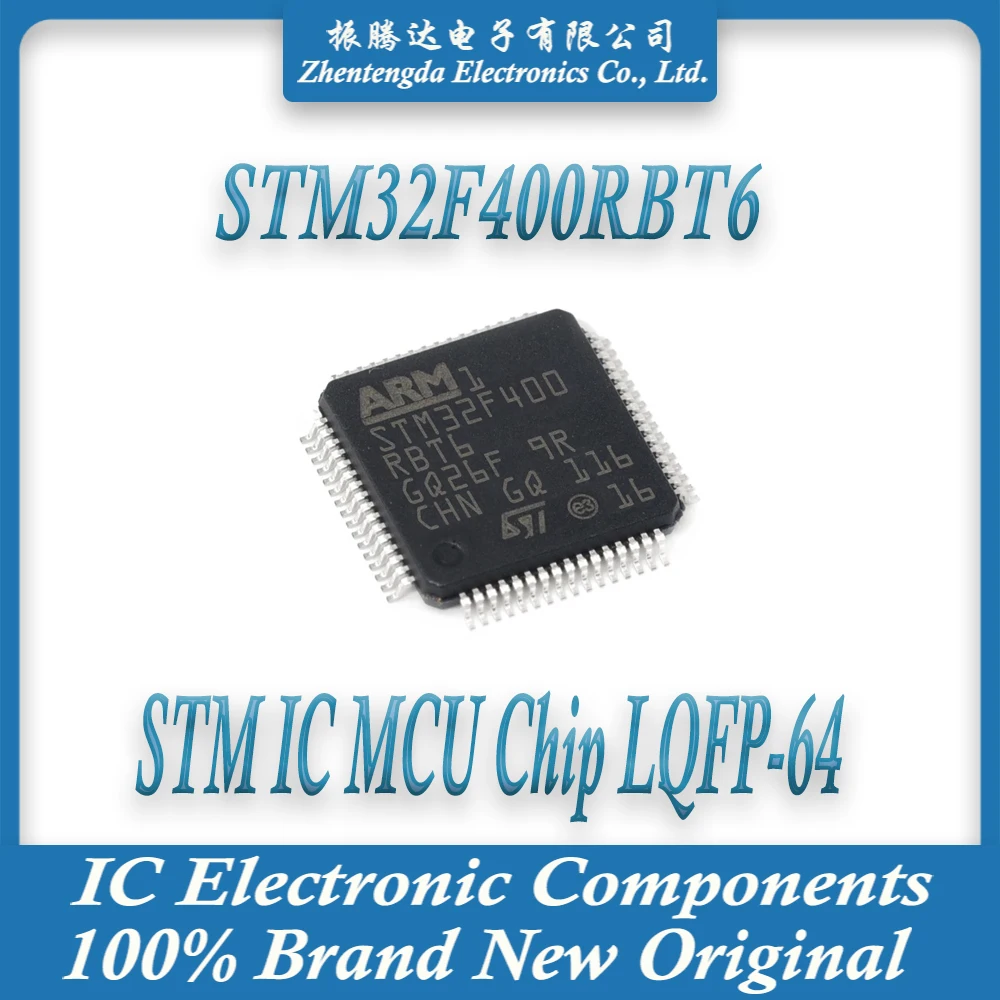 

STM32F400RBT6 STM32F400RB STM32F400 STM32F STM32 STM IC MCU Chip LQFP-64