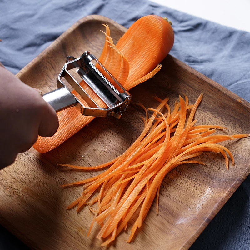 Многофункциональная Овощечистка картофель морковь терка из нержавеющей стали